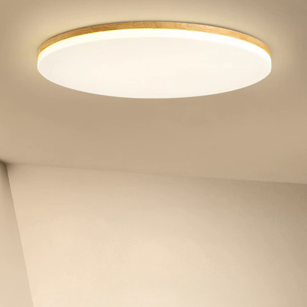 Plafonnier LED Rond Simple en Acrylique – Design Minimaliste et Économique