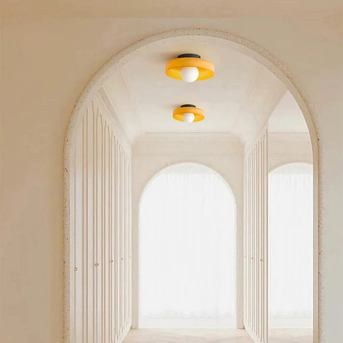 Lampe Moderne Ronde en Verre - Élégance Contemporaine pour Votre Intérieur