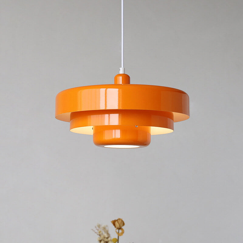 Suspension Vintage Multi-Couches – Éclairage Moderne et Raffiné