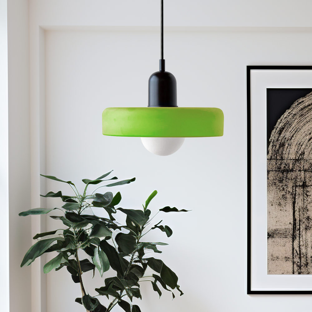 Suspension Bauhaus en Verre - Un Mélange Parfait de Créativité et de Design Moderne