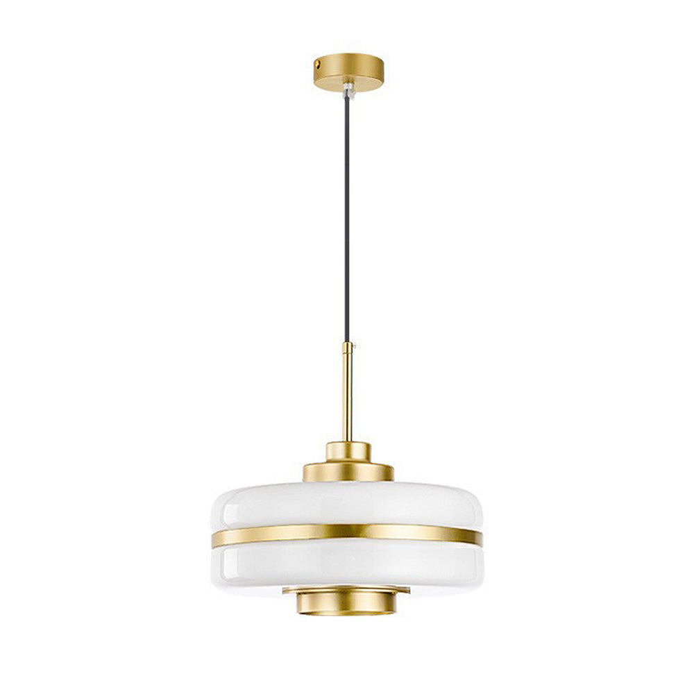 Suspension LED Nordic Luxury - Lampe Élégante en Verre et Métal pour Intérieur Moderne