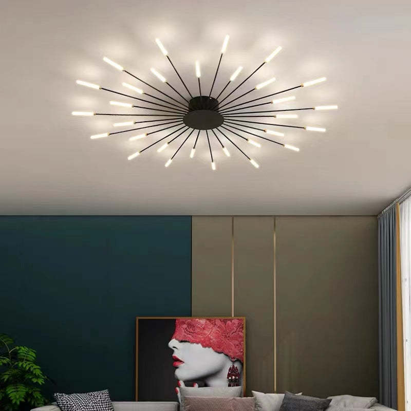 Suspension ASTRALIS Nordic New Fireworks – Lustre Moderne et Minimaliste pour Salon