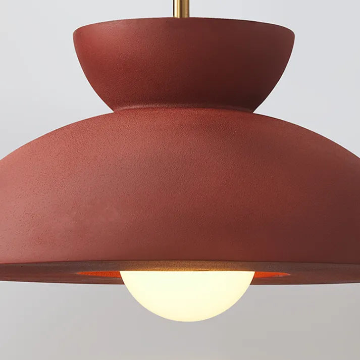 Lampe Pendante Nordic Simple Augustus – Design Minimaliste en Métal et Résine
