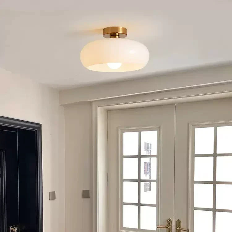 Chandelier en Verre Ambre Antique - Élégance Vintage pour Votre Intérieur