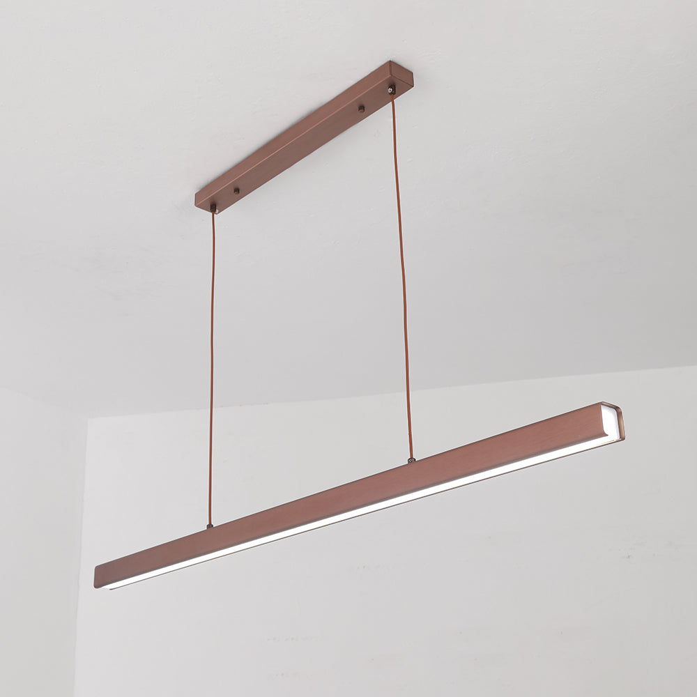 Suspension Moderne en Métal et Acrylique – Lampe Élégante et Durable avec Source LED