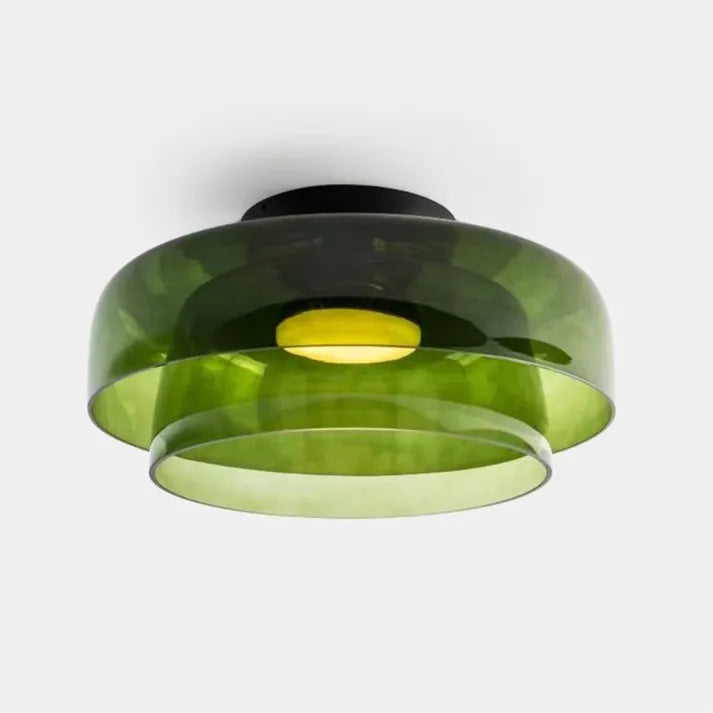 Plafonnier en Verre Design Médiéval Nordique – Éclairage Élégant et Chauffant pour Salon, Chambre ou Salle à Manger