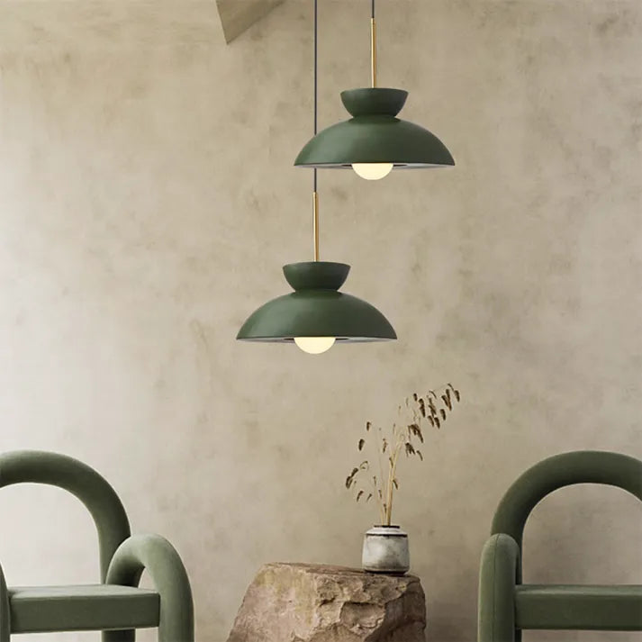 Lampe Pendante Nordic Simple Augustus – Design Minimaliste en Métal et Résine
