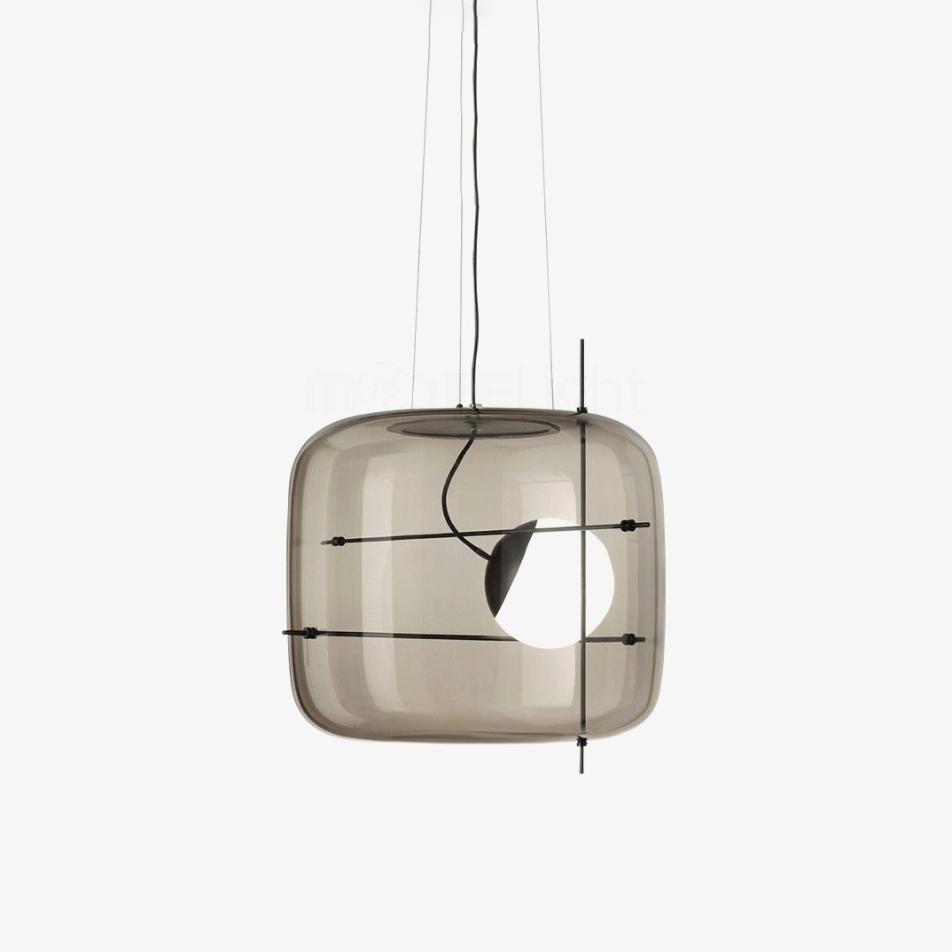 Plot Glass Pendelleuchte – Lampe Suspendue LED avec Éclairage Doux et Design Élégant