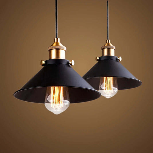 Suspension Vintage BrassGlow – Design Rétro & Finition Laiton Antique