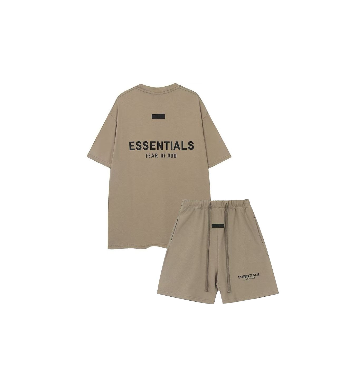 Ensemble T-shirt et short Fear of God Essentials – Coupe oversize unisexe