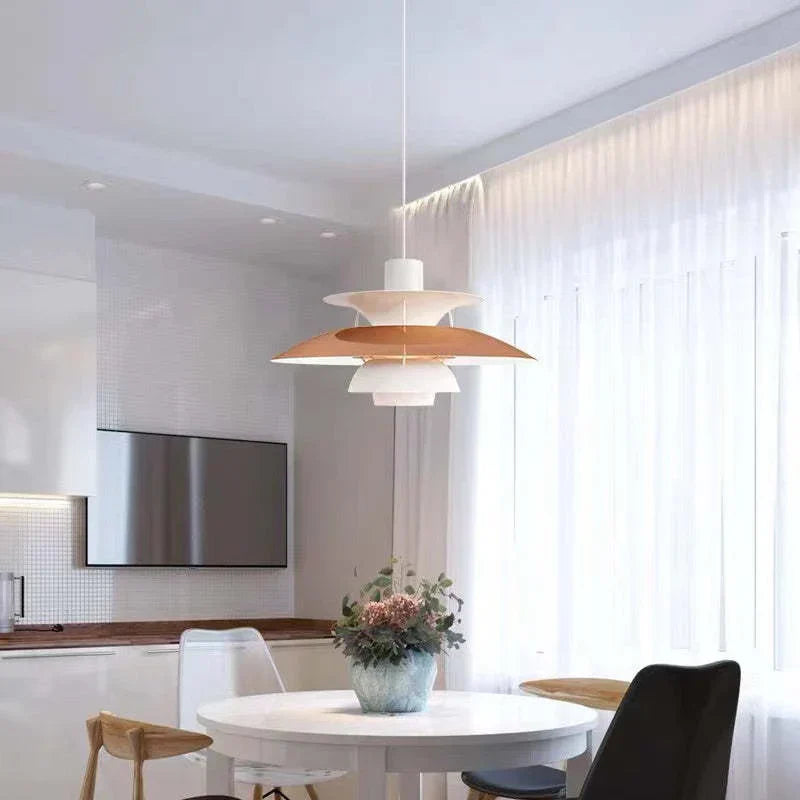 Lampe LED Suspendue Morandi – Design Moderne en Métal Coloré