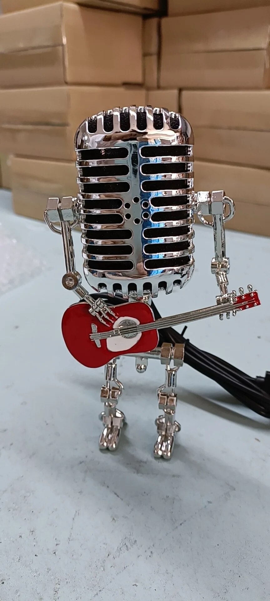 Lampe de Table Guiterlamp - Éclairage Dimmable Élégant pour Salon et Chambre