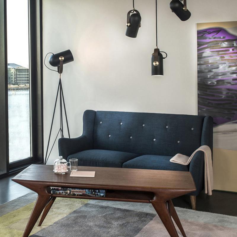 Suspension Industrielle Karronade - Lampe Design Marine en Métal et Fer pour Salon et Bureau