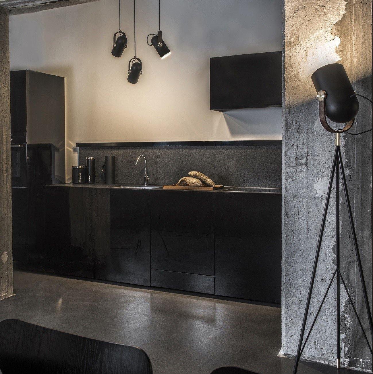 Suspension Industrielle Karronade - Lampe Design Marine en Métal et Fer pour Salon et Bureau