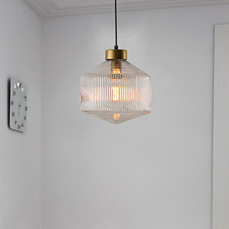 Suspension Moderne Drum en Verre - Éclairage Élégant et Raffiné pour Salon et Salle à Manger