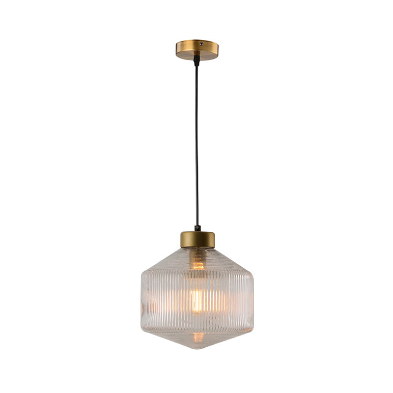 Suspension Moderne Drum en Verre - Éclairage Élégant et Raffiné pour Salon et Salle à Manger