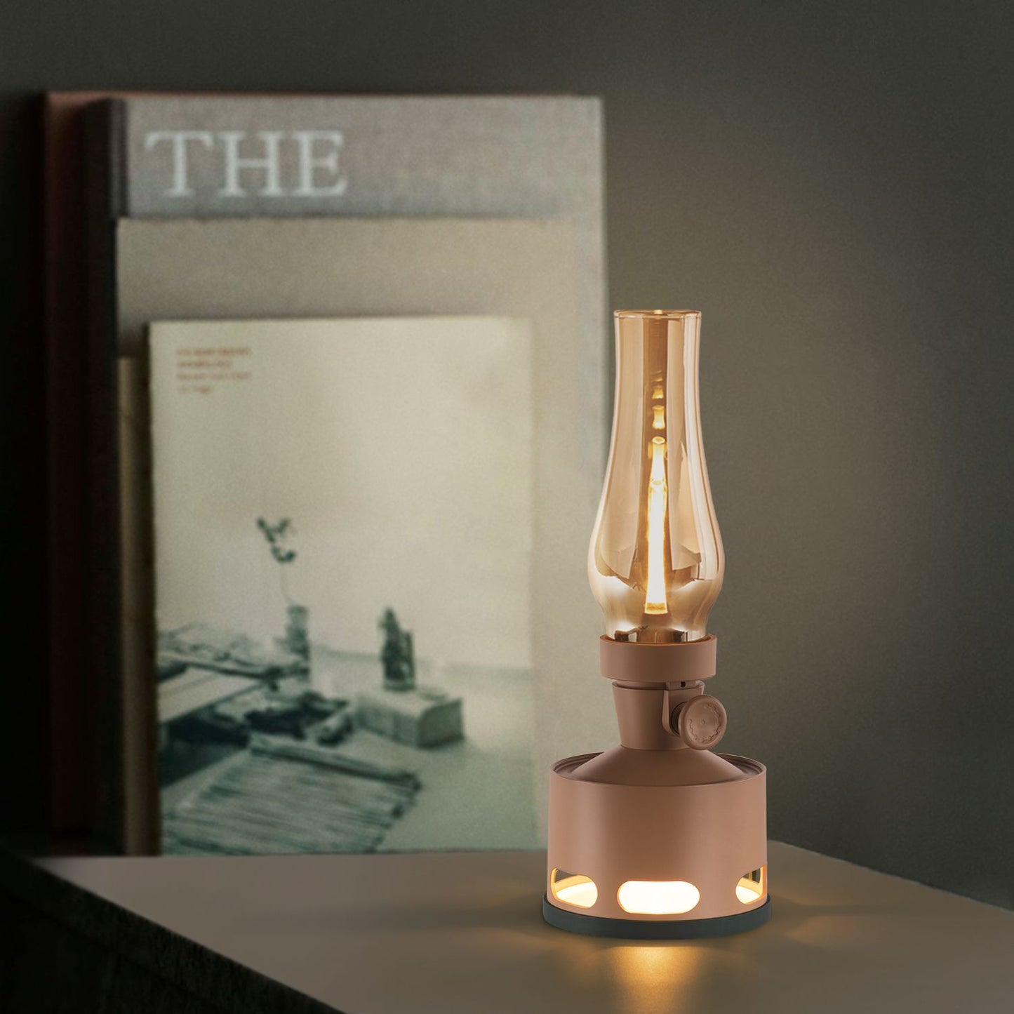 Lampe Vintage LED – Lampe à pétrole rétro avec technologie LED moderne
