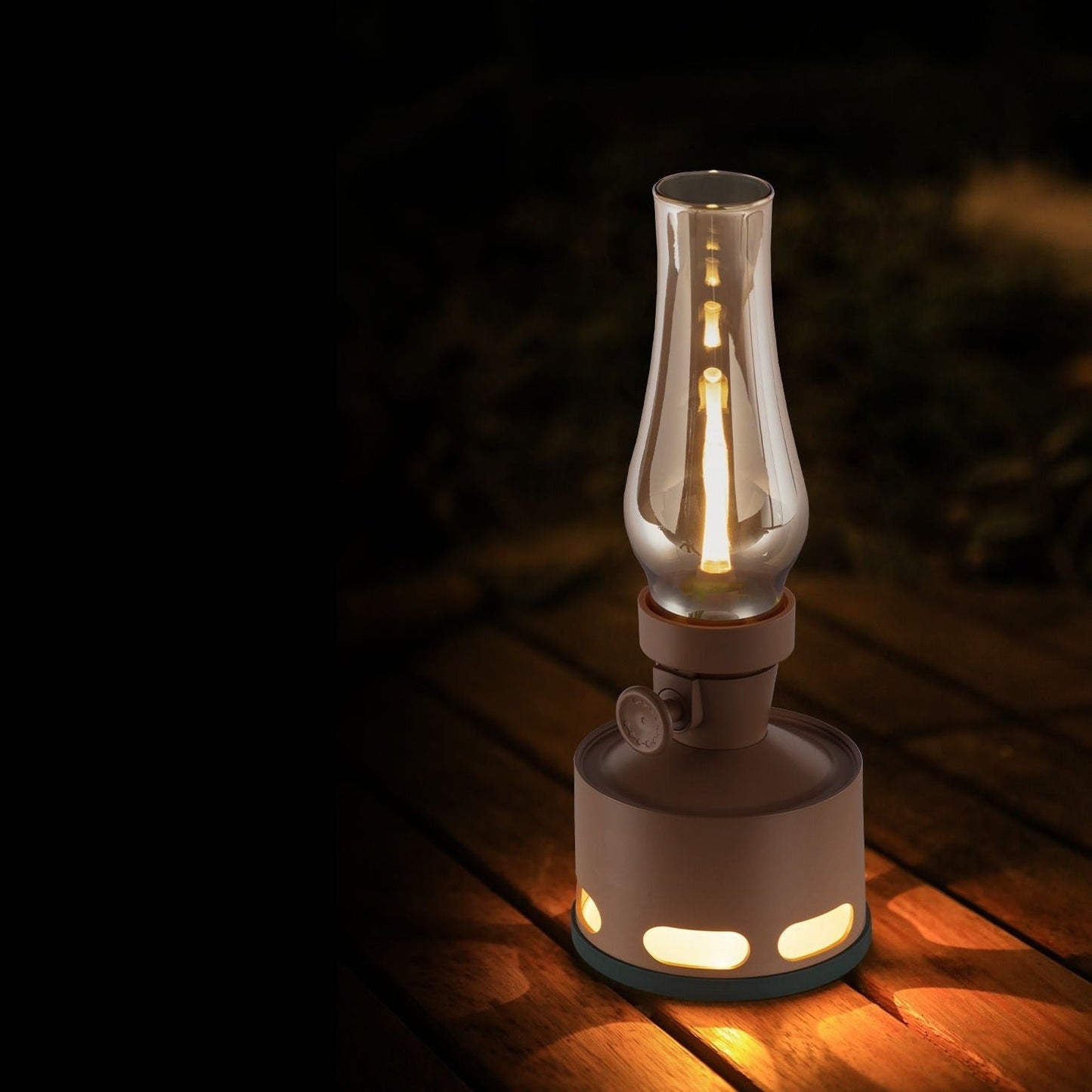 Lampe Vintage LED – Lampe à pétrole rétro avec technologie LED moderne