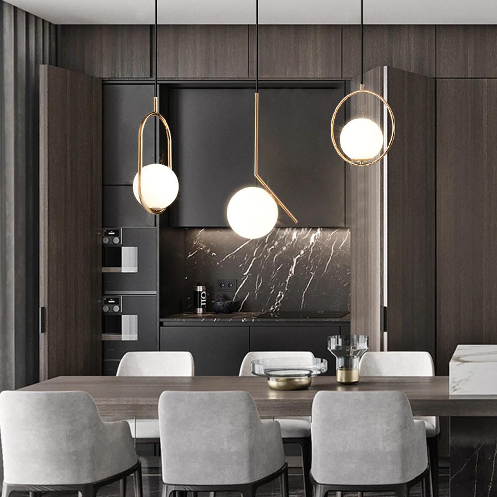 Suspension en Verre Harmony – Lampe Pendante Élégante et Moderne