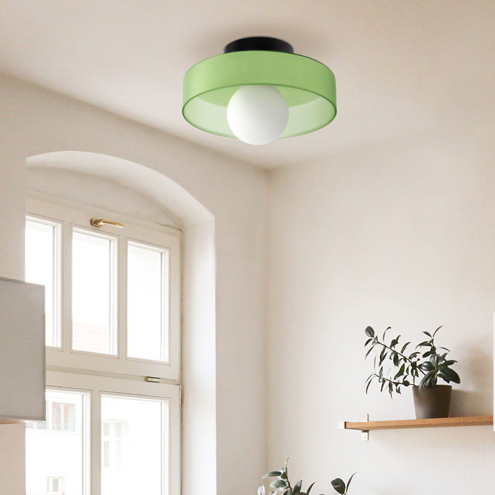 Lampe Moderne Ronde en Verre - Élégance Contemporaine pour Votre Intérieur