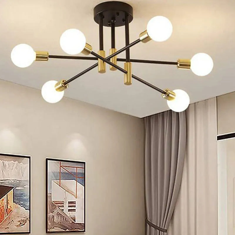 Suspension ORBITA – Éclairage Moderne en Métal avec Ampoule LED E27