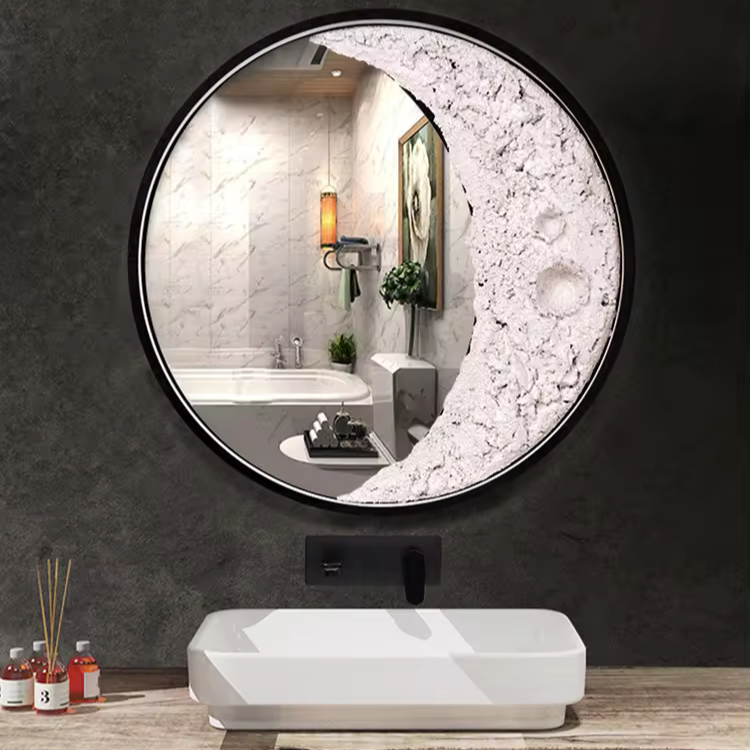 Lampe Murale 3D Lune LED – Éclairage Apaisant pour Intérieur Moderne