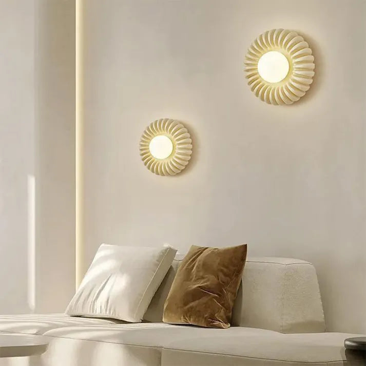 Applique Murale Moderne en Résine - Éclairage Créatif Design Contemporain