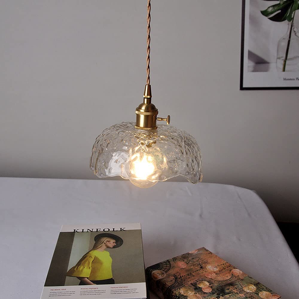 Lampe Pendante en Verre et Laiton – Éclairage Moderne et Élégant pour Chaque Intérieur