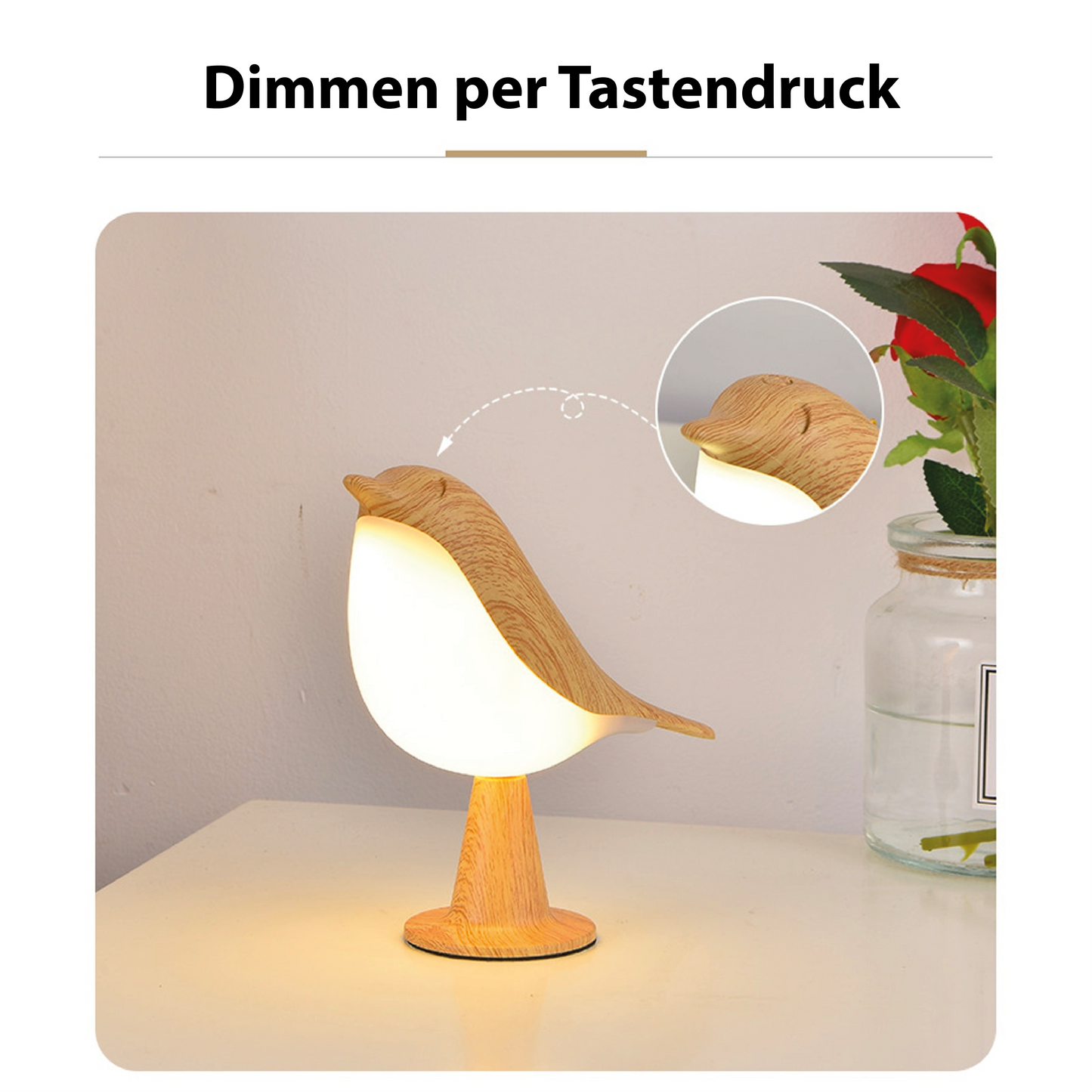 Lampe Missbird – Lampe à Motif Oiseau pour Décoration Moderne et Élégante