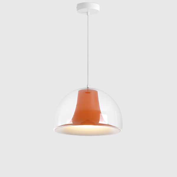 Suspension Jellyfish - Lampe Pendante en Verre et Métal au Design Moderne