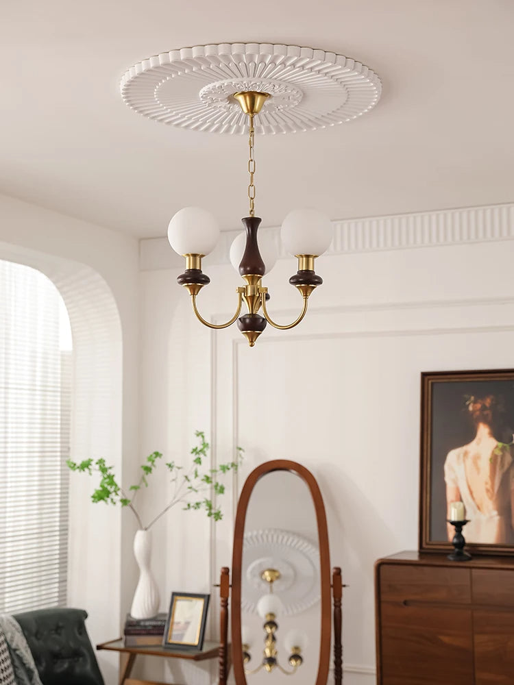 Lustre Vintage Élégant – Éclairage Chic et Raffiné pour Votre Intérieur