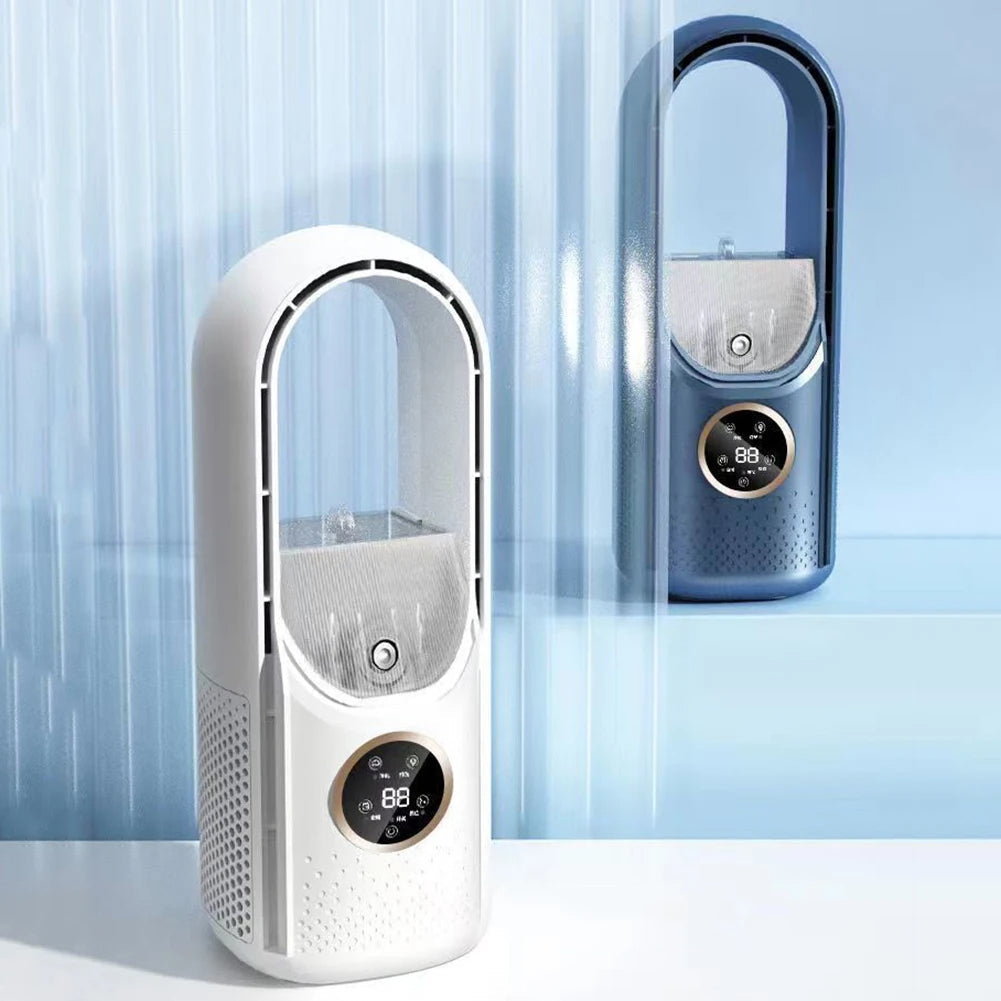 Climatiseur Portable Sans Pales USB – Silencieux, Compact et Écologique – BreezeFlow One pour Bureau & Maison