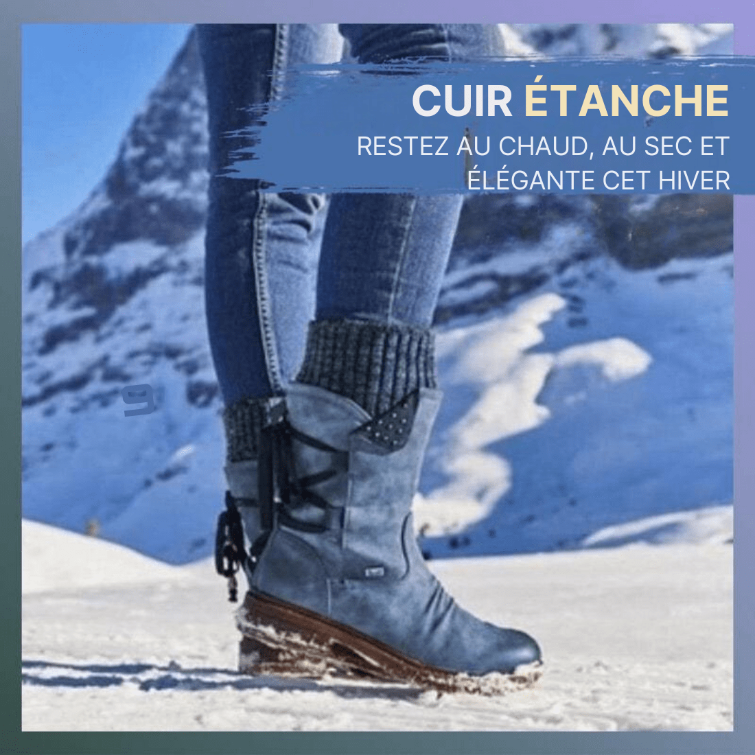 Bottes Orthopédiques PosturaBoots – Confort Hiver, Correction de Posture, Semelle Antidérapante