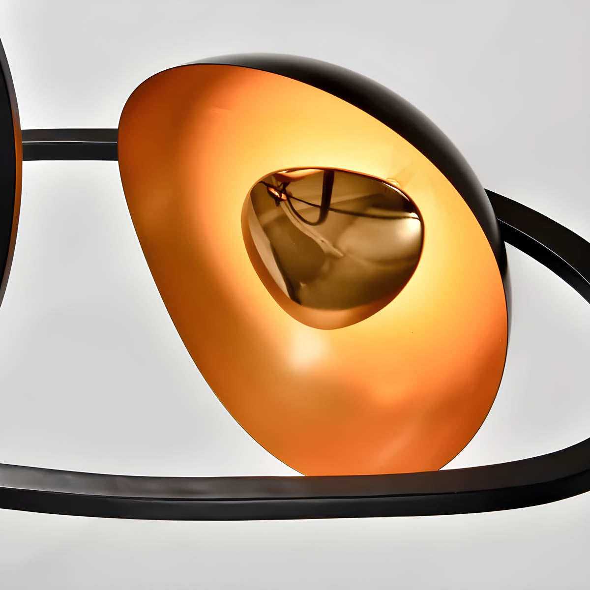 Suspension Moderne Artistique – Éclairage LED avec Design Organique