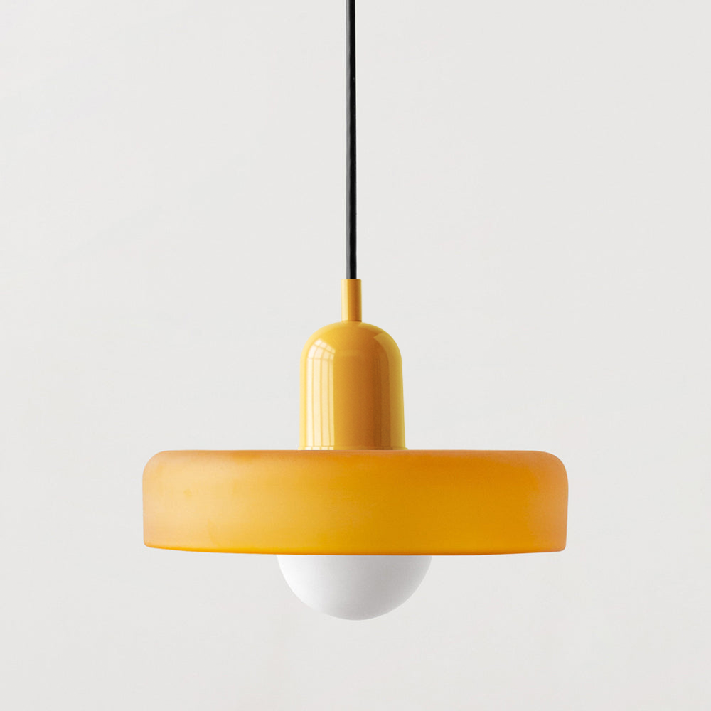 Suspension Bauhaus - Lampe Moderne en Verre, Design Élégant et Fonctionnel