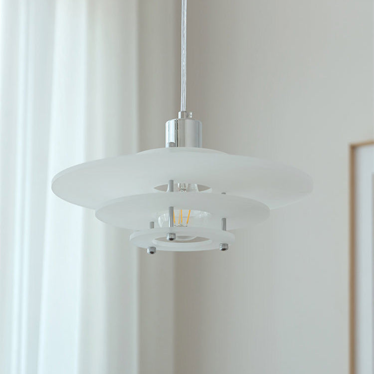 Suspension Moderne "UFO" en Acrylique - Design Contemporain et Élégant