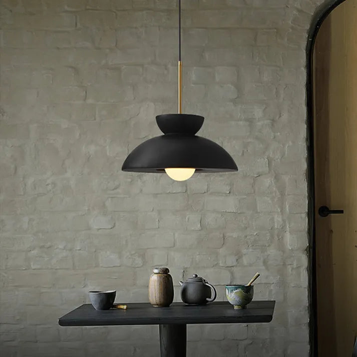 Lampe Pendante Nordic Simple Augustus – Design Minimaliste en Métal et Résine