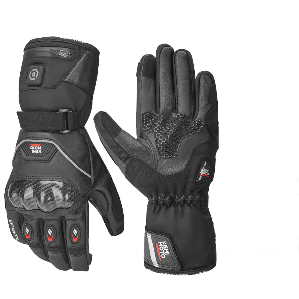 Gants Chauffants ThermoGrip – Rechargeables, Imperméables, Idéal pour l’Hiver et les Sports de Neige