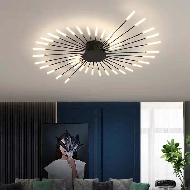 Suspension ASTRALIS Nordic New Fireworks – Lustre Moderne et Minimaliste pour Salon