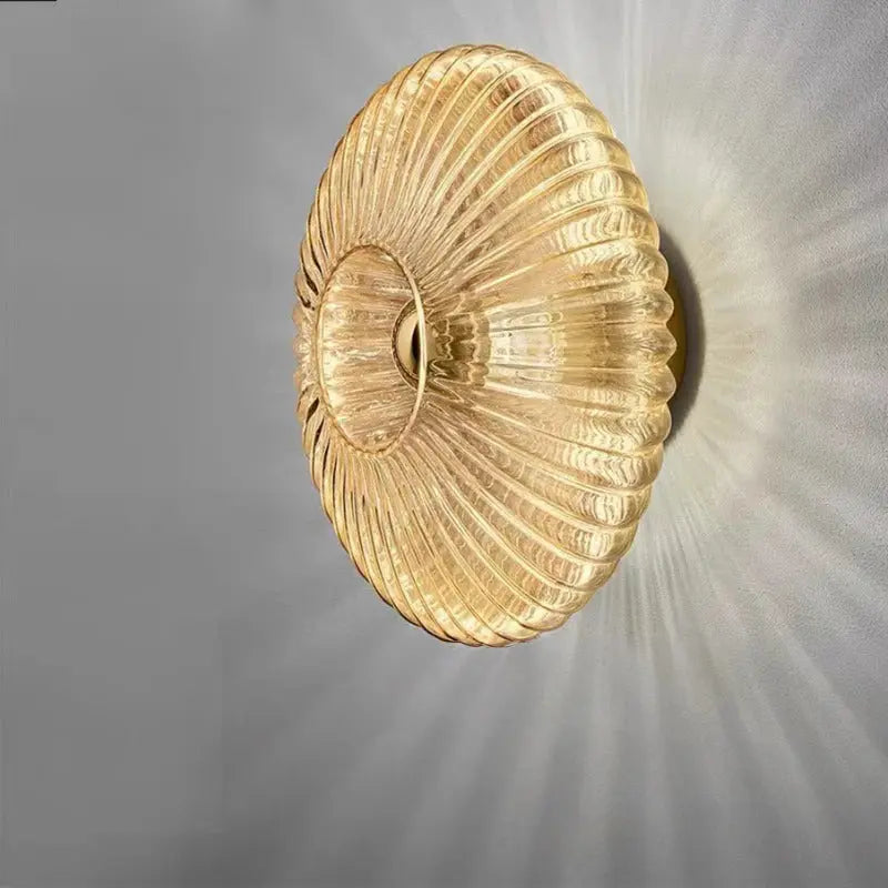 LumièreLux - Applique Murale en Verre Design Élégant
