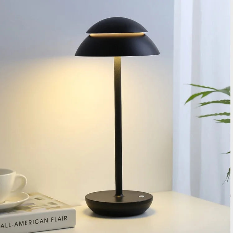 Luminous Prestige – Lampe de Table Rechargeable Sans Fil, Design Minimaliste Scandinave, Dimmable LED