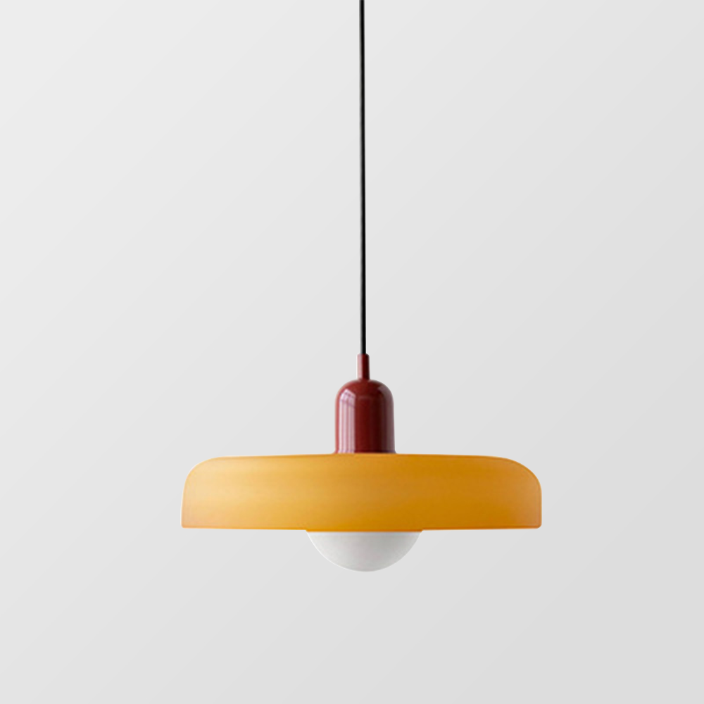 Suspension Bauhaus - Lampe Moderne en Verre, Design Élégant et Fonctionnel
