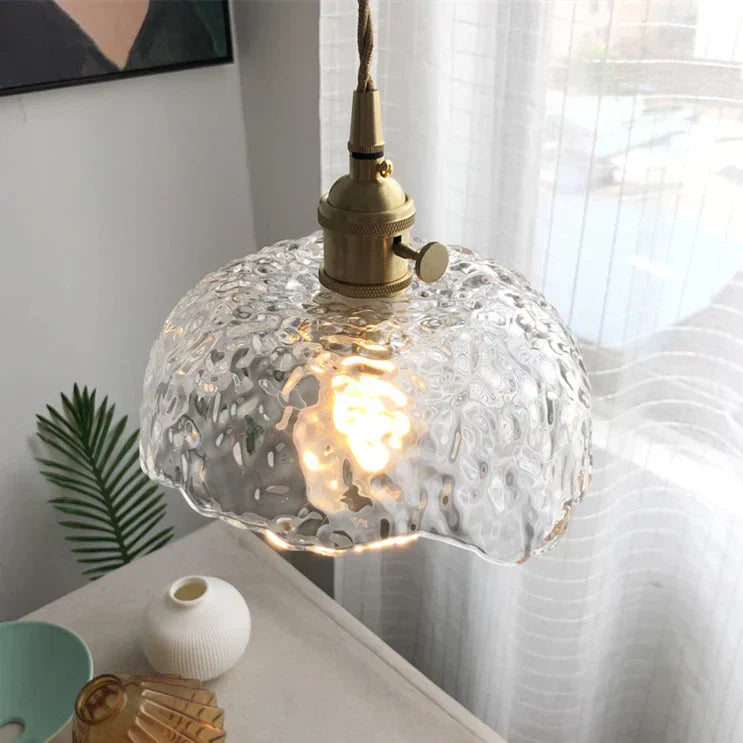 Lampe Pendante en Verre et Laiton – Éclairage Moderne et Élégant pour Chaque Intérieur