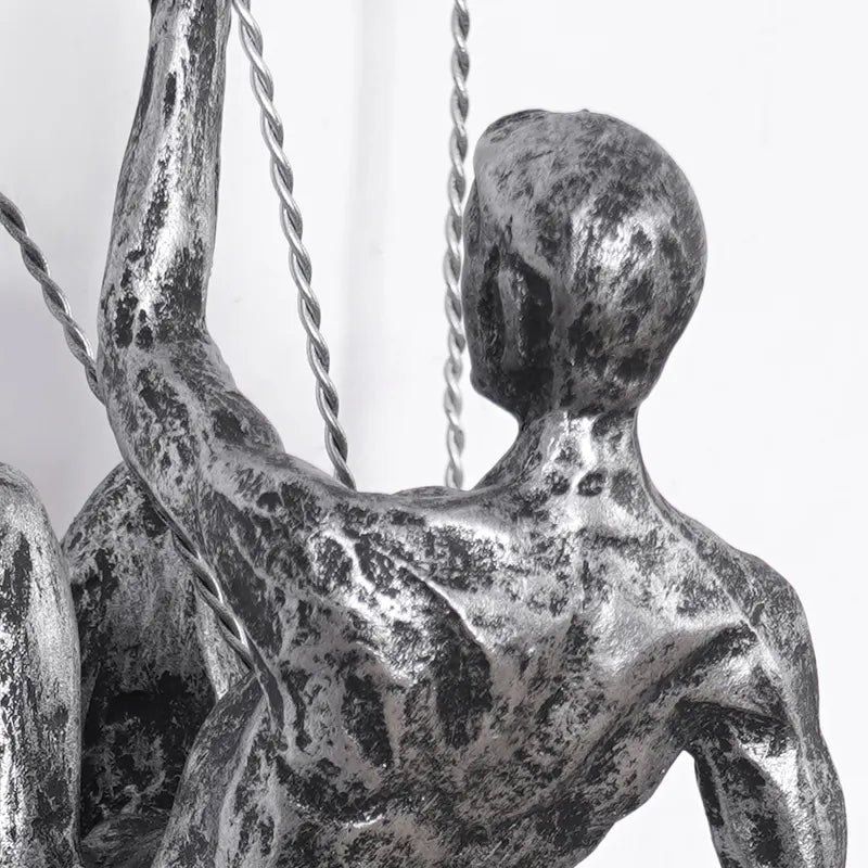 Ascendant | Ensemble de décoration murale homme grimpant créatif