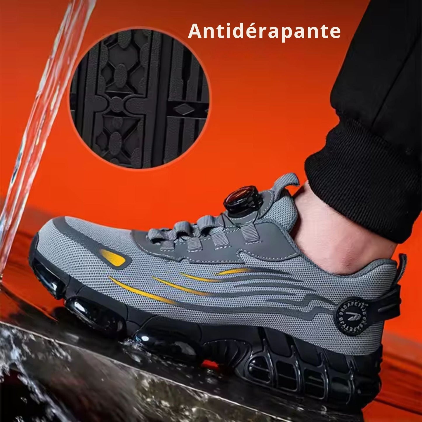 Chaussures de Sécurité SafeCore – Légères, Antidérapantes, Embout Renforcé, Confort Ergonomique