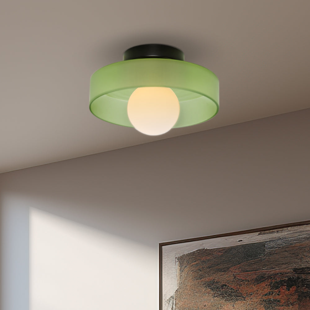 Lampe Moderne Ronde en Verre - Élégance Contemporaine pour Votre Intérieur