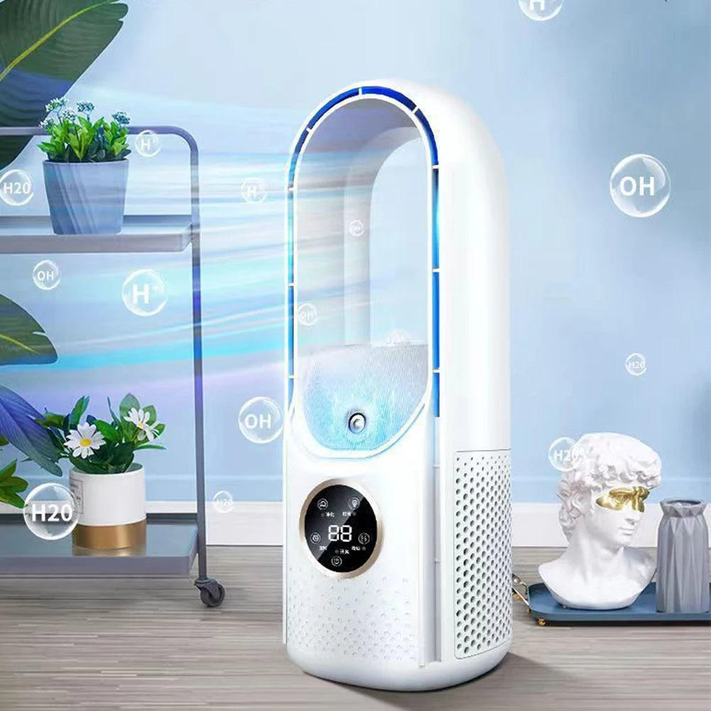 Climatiseur Portable Sans Pales USB – Silencieux, Compact et Écologique – BreezeFlow One pour Bureau & Maison