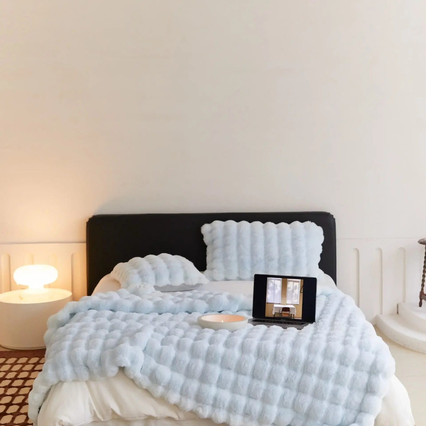 Plaid WarmWol – Couverture Ultra-Douce en Laine Polaire, Chaleur Exceptionnelle pour Toutes Saisons