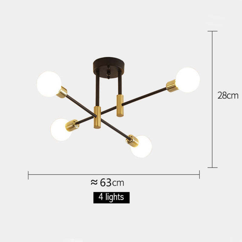 Suspension ORBITA – Éclairage Moderne en Métal avec Ampoule LED E27