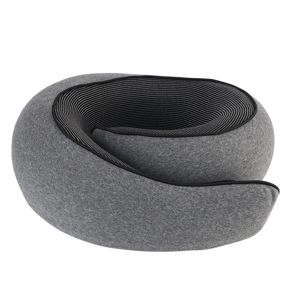 ErgoRest – Oreiller de Voyage à Mémoire de Forme | Confort Ergonomique pour Tous Vos Déplacements